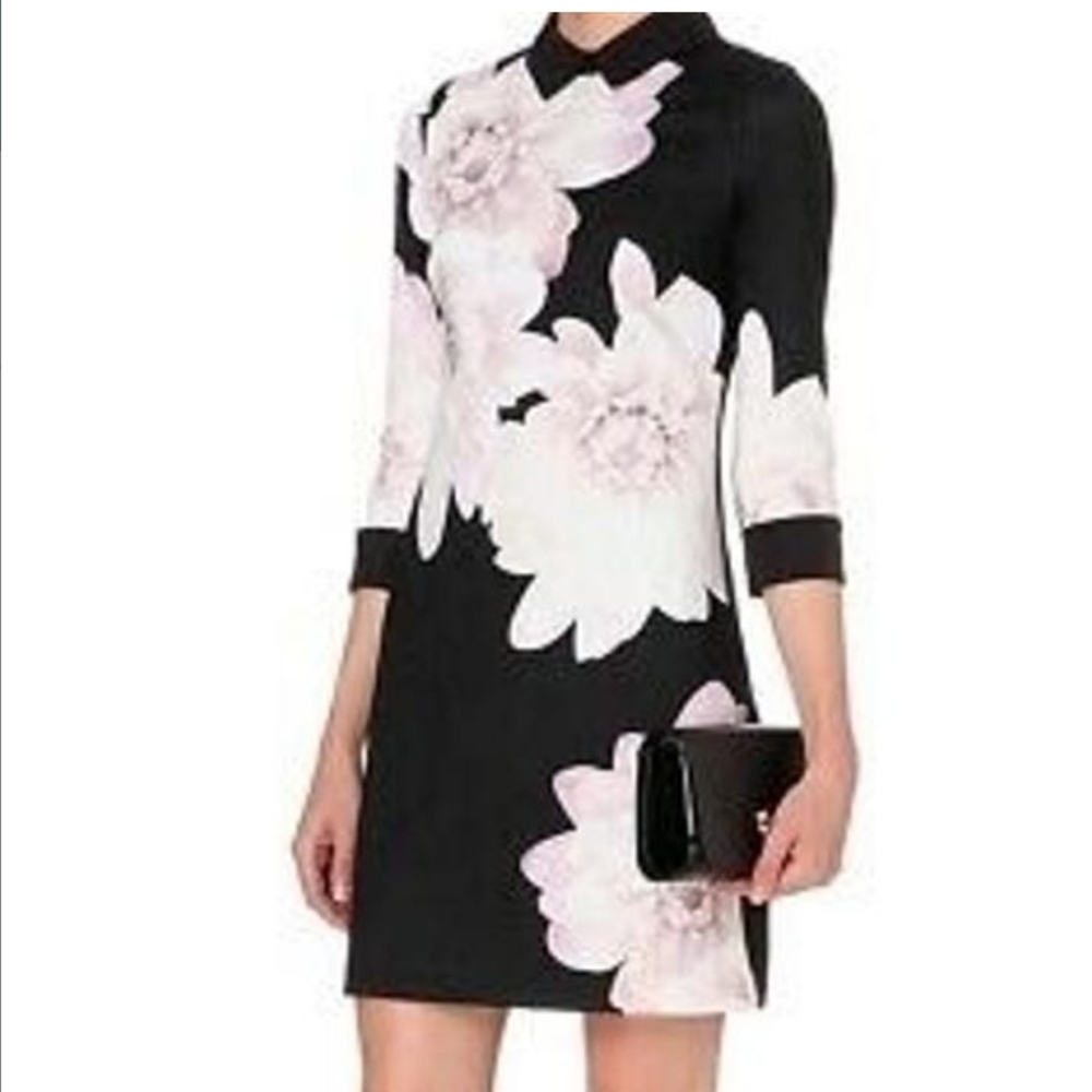 Ted Baker "KIDA" Collared Floral Dress